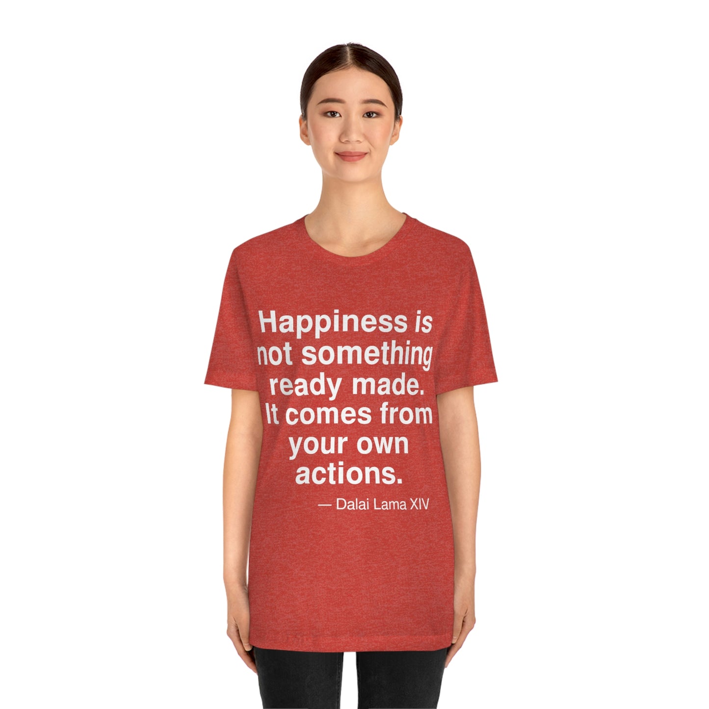 Lama Happiness Aa adult t-shirt