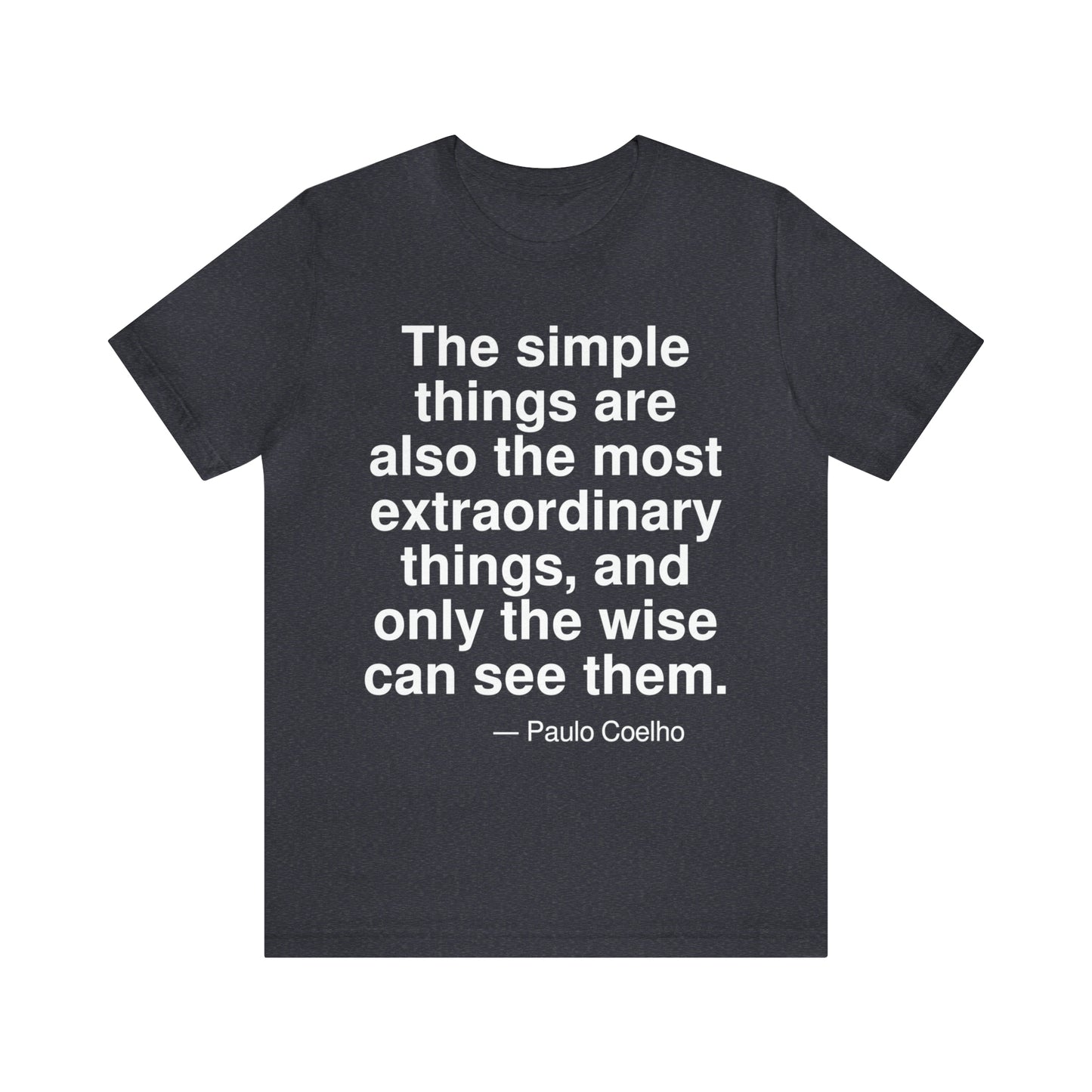 Coelho Simple Aa adult t-shirt