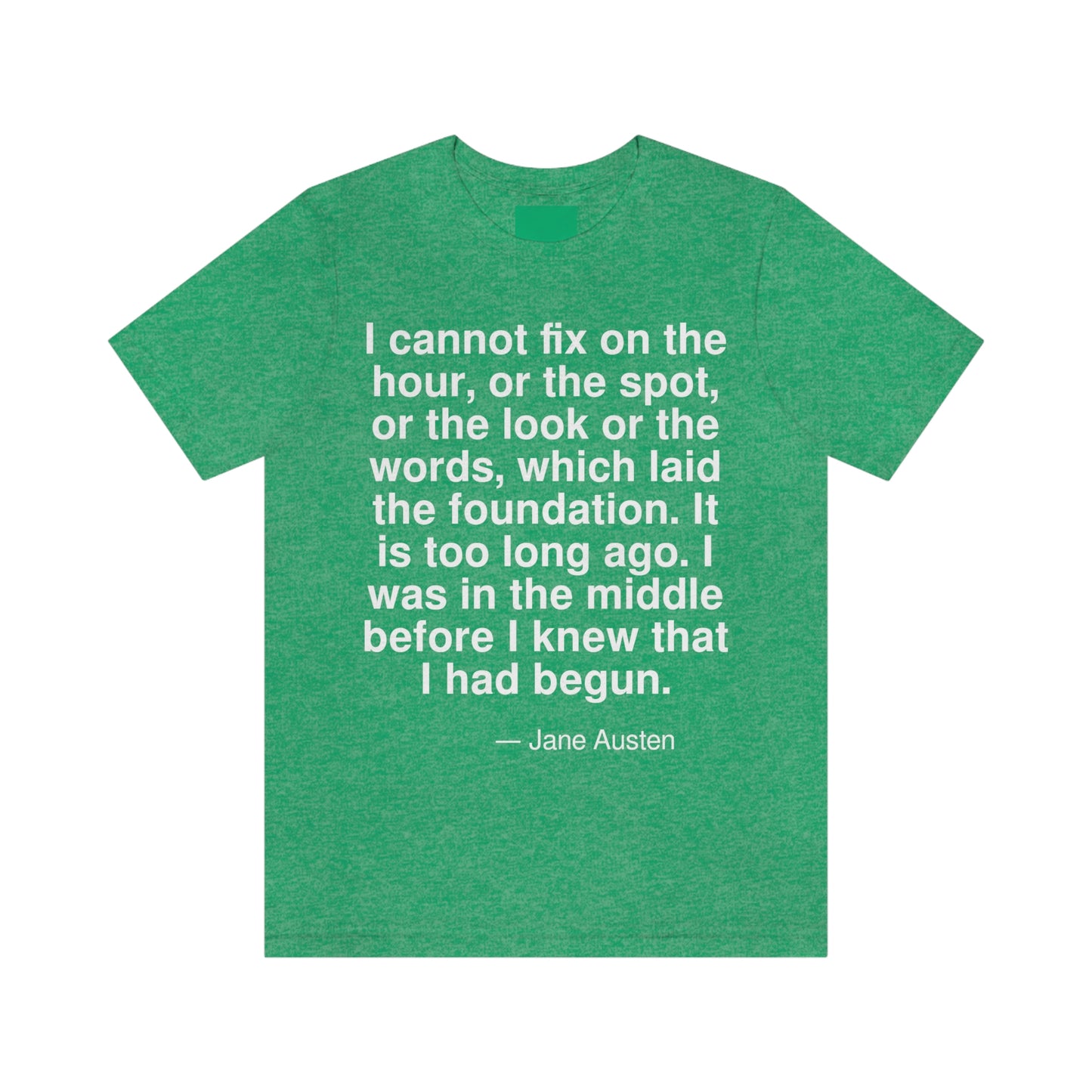 Austen Foundation Aa adult t-shirt