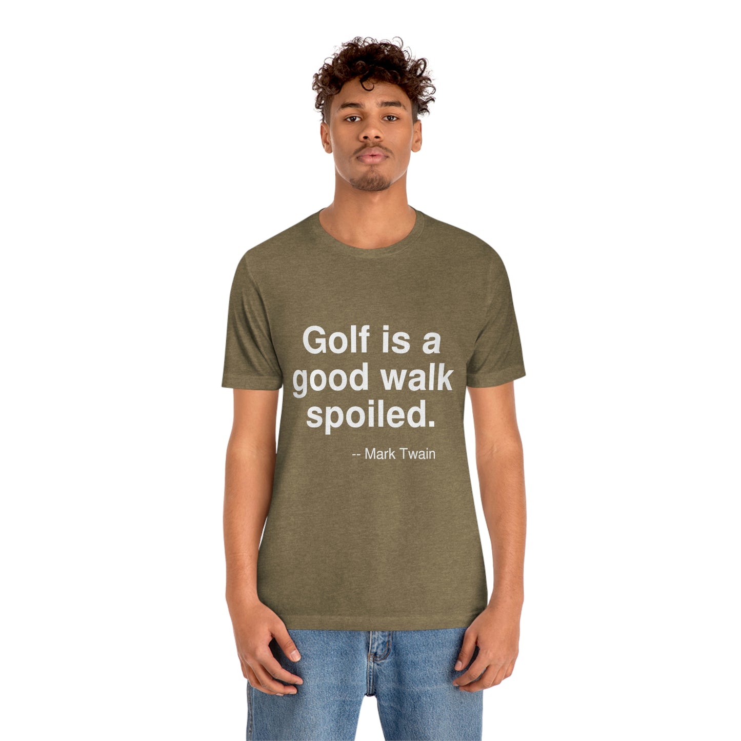 Twain Golf Aa adult t-shirt