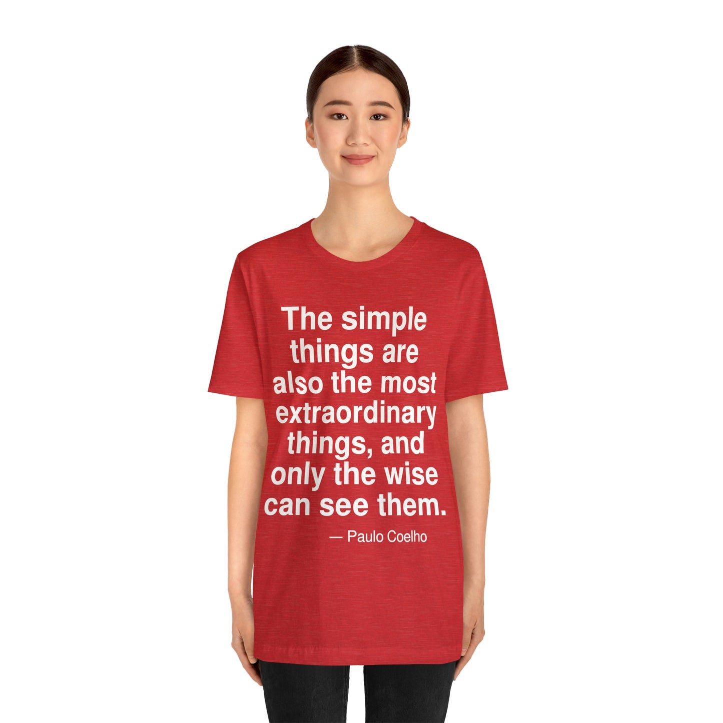 Coelho Simple Aa adult t-shirt