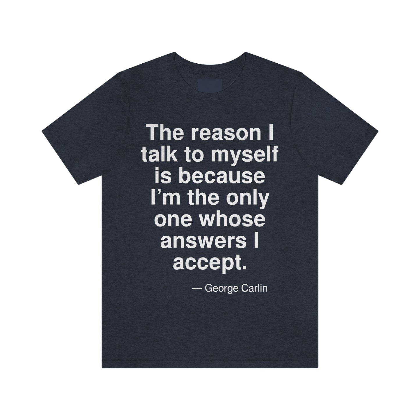 Carlin Answers Aa adult t-shirt