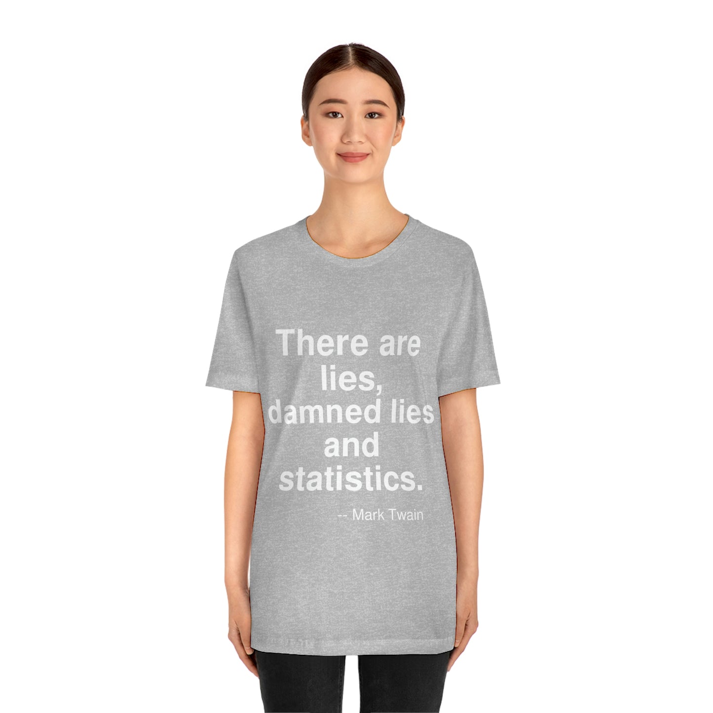 Twain Statistics Aa adult t-shirt