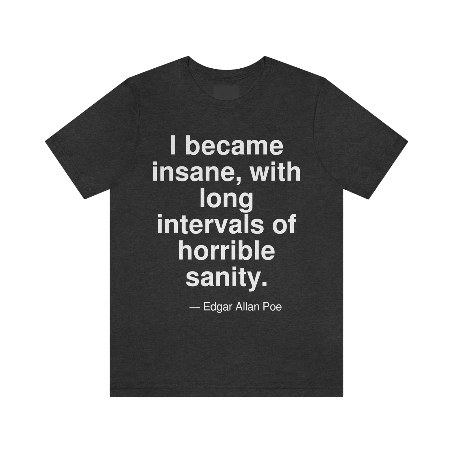 Poe Insane Aa adult t-shirt