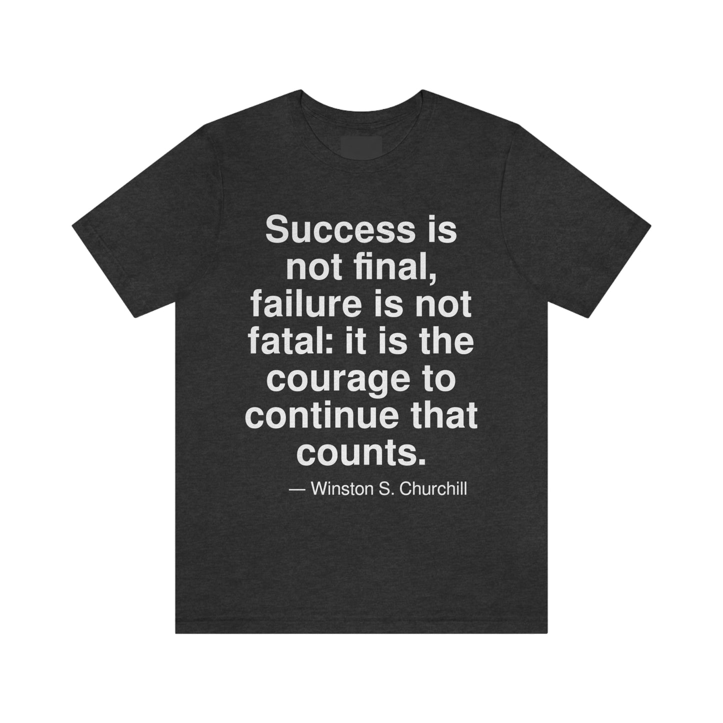 Churchill Success Aa adult t-shirt