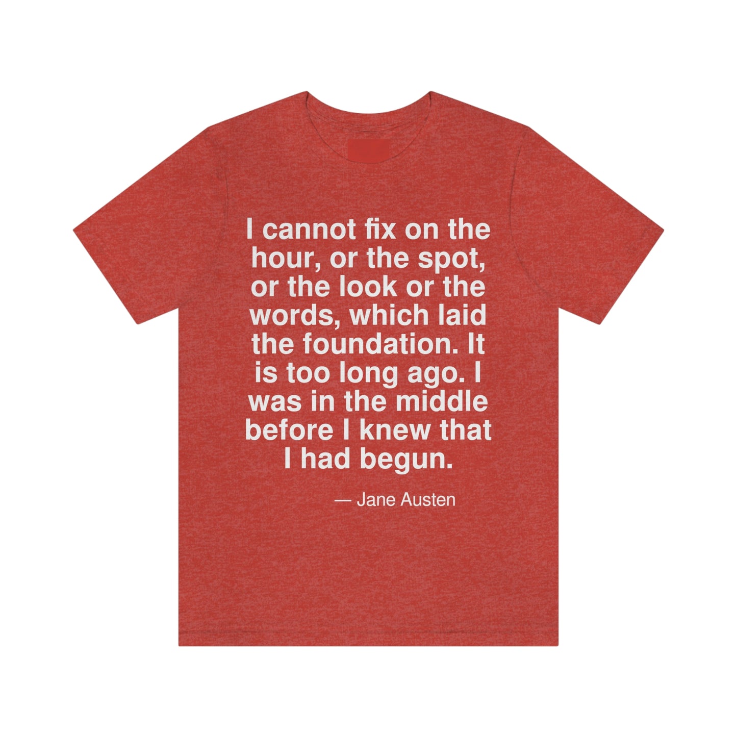 Austen Foundation Aa adult t-shirt