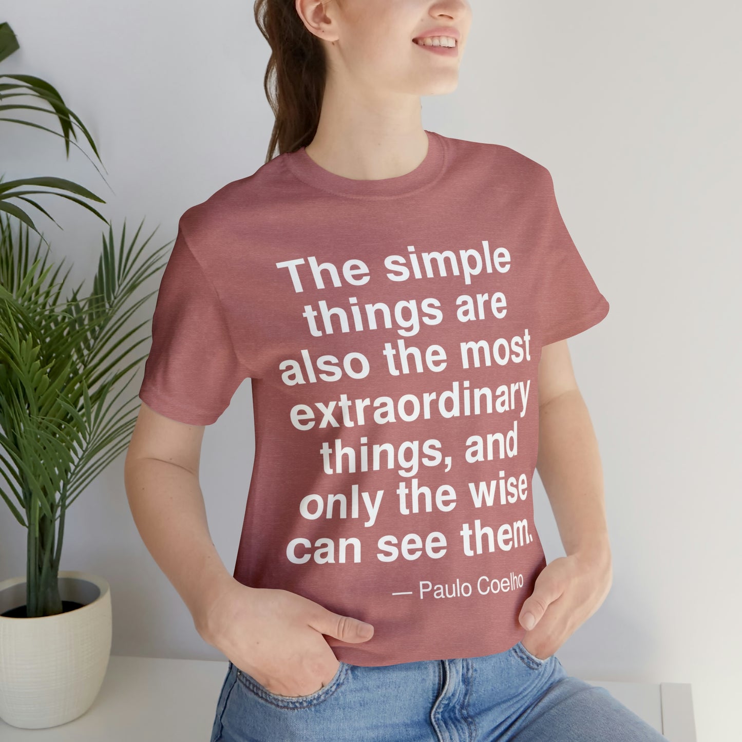 Coelho Simple Aa adult t-shirt