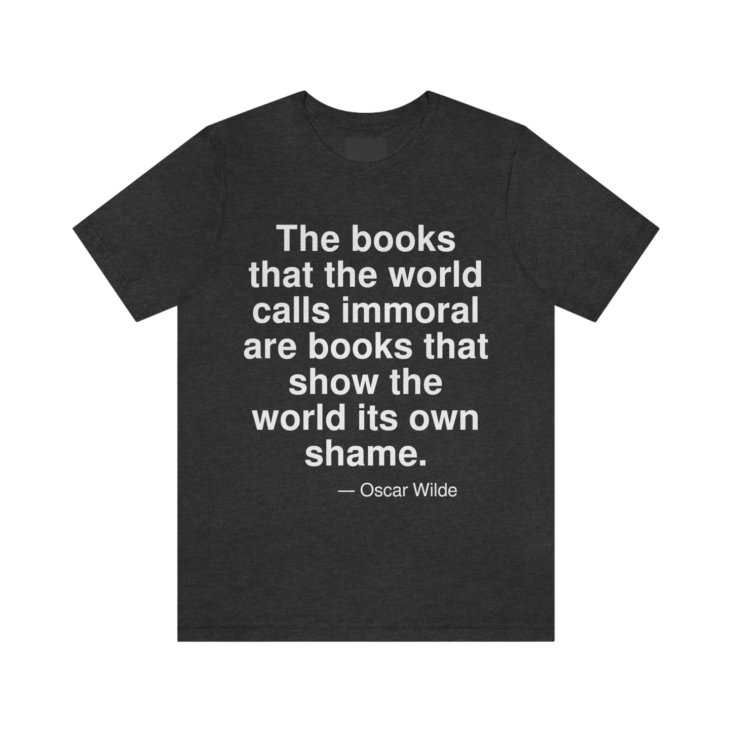 Wilde Books Aa adult t-shirt