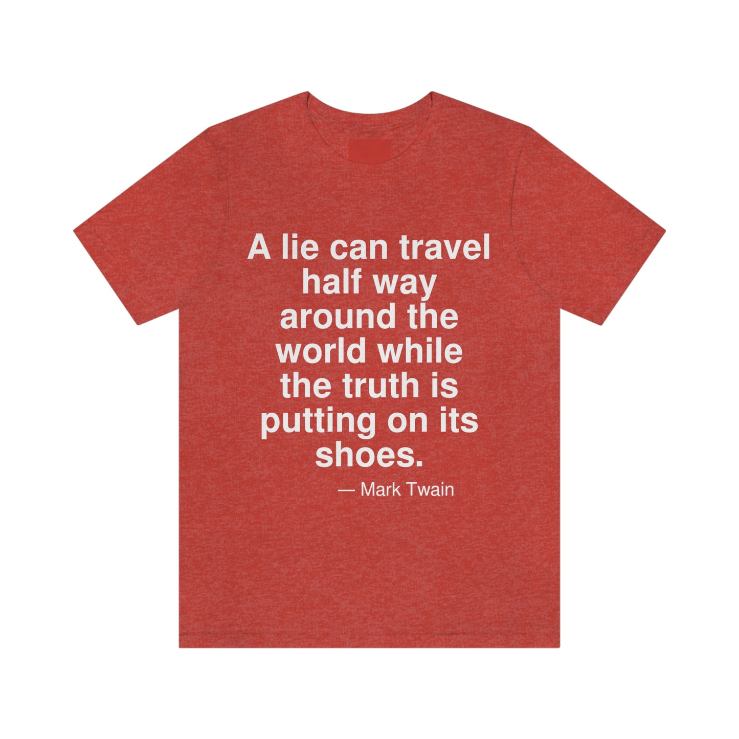 Twain Travel Aa adult t-shirt