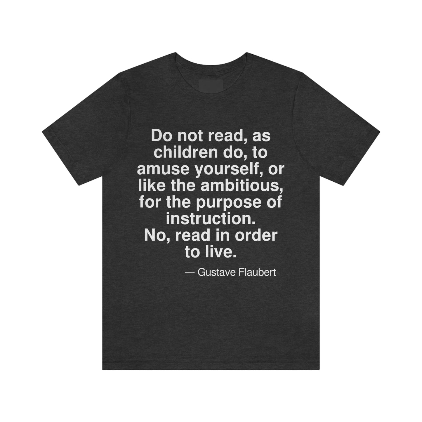 Flaubert Read Aa adult t-shirt